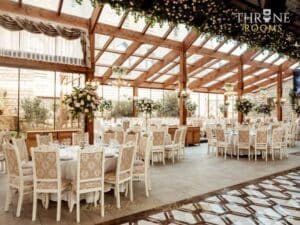 Backyard wedding restrooms and portable restrooms for events