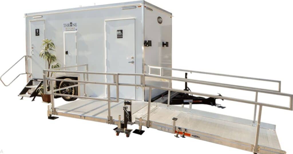 Your Event Site Checklist: 3 Essentials for Restroom Trailer Delivery_luxury portable restroom in Virginia