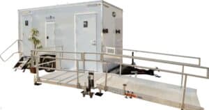 Your Event Site Checklist: 3 Essentials for Restroom Trailer Delivery_luxury portable restroom in Virginia